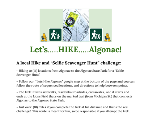 Father-son duo create Algonac hiking trail