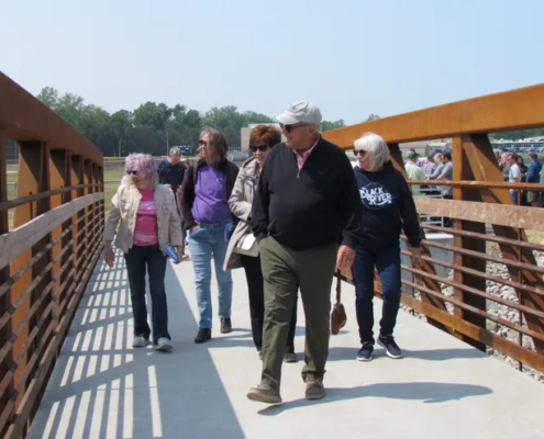 Community celebrates new Black River Canal Bridge